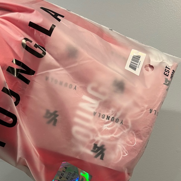 YOUNGLA 233 THE IMMORTAL JOGGERS FALL 22 red - Picture 4 of 4